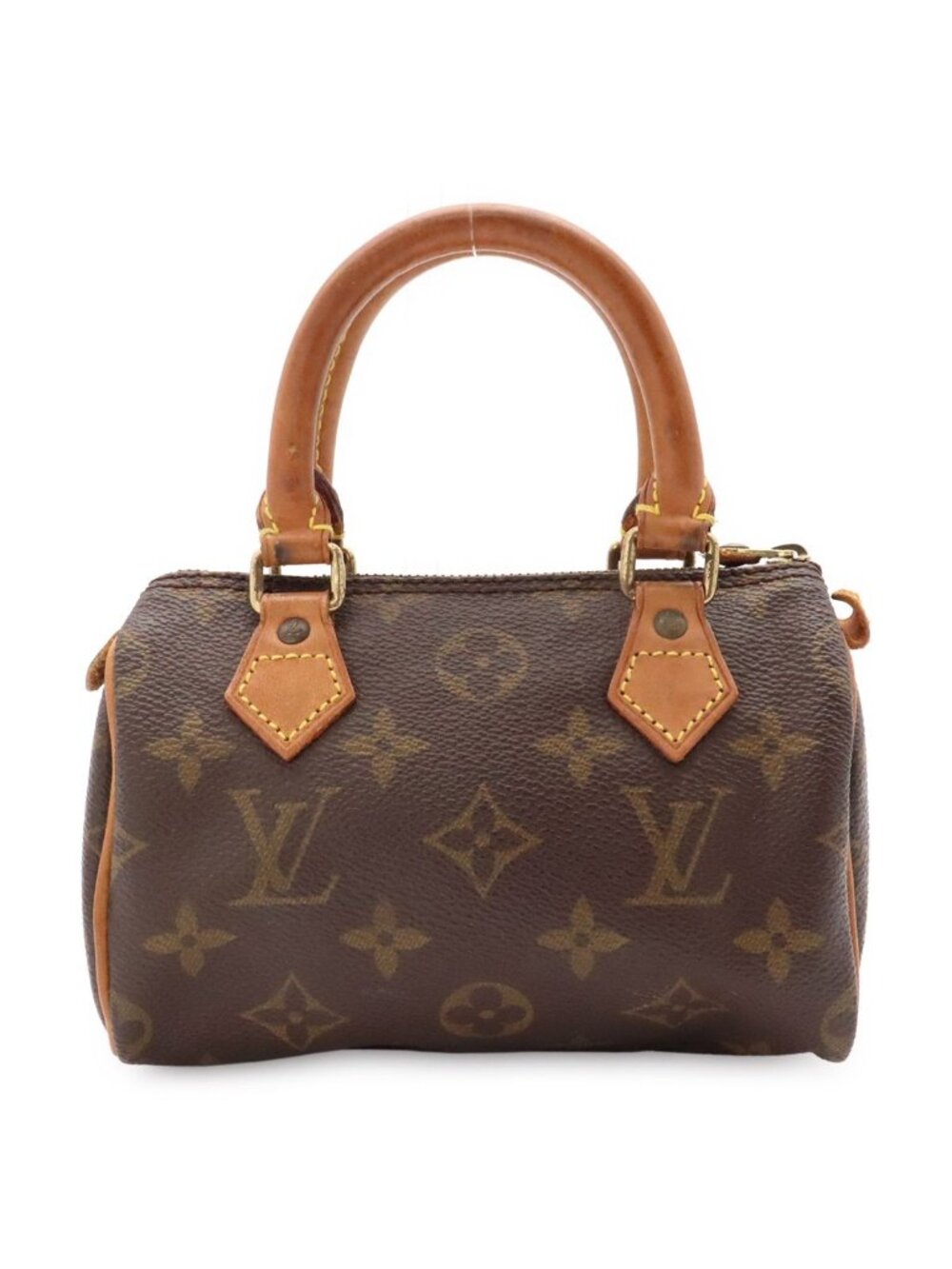 Louis Vuitton Monogram Mini Speedy Mini Bag Pouch Case